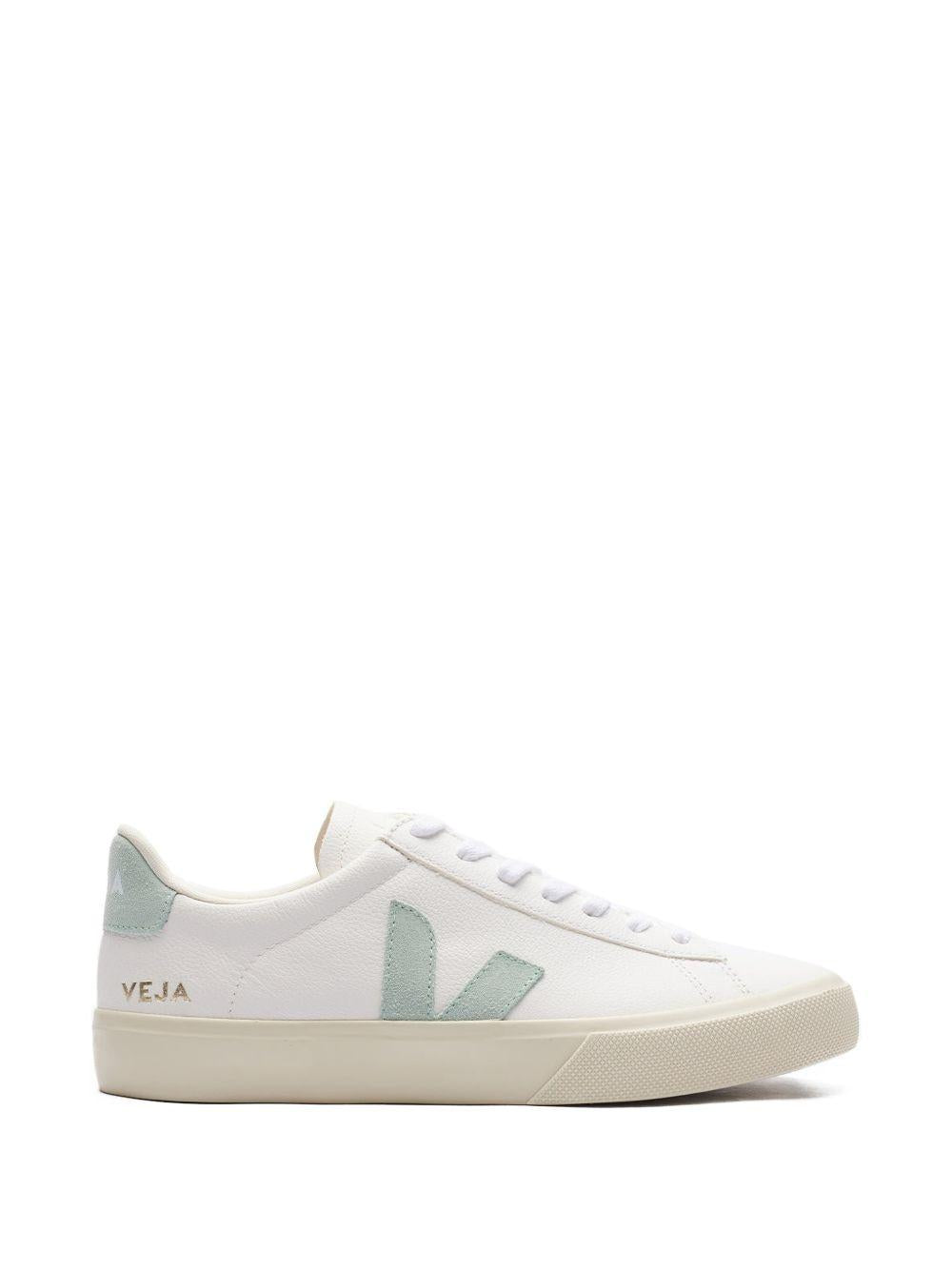 VEJA Sneakers con lacci bianche e menta