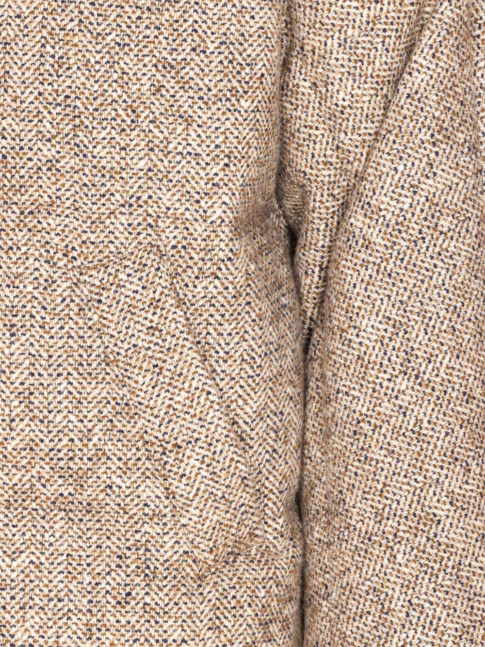 BRUNELLO CUCINELLI Piumino con motivo chevron