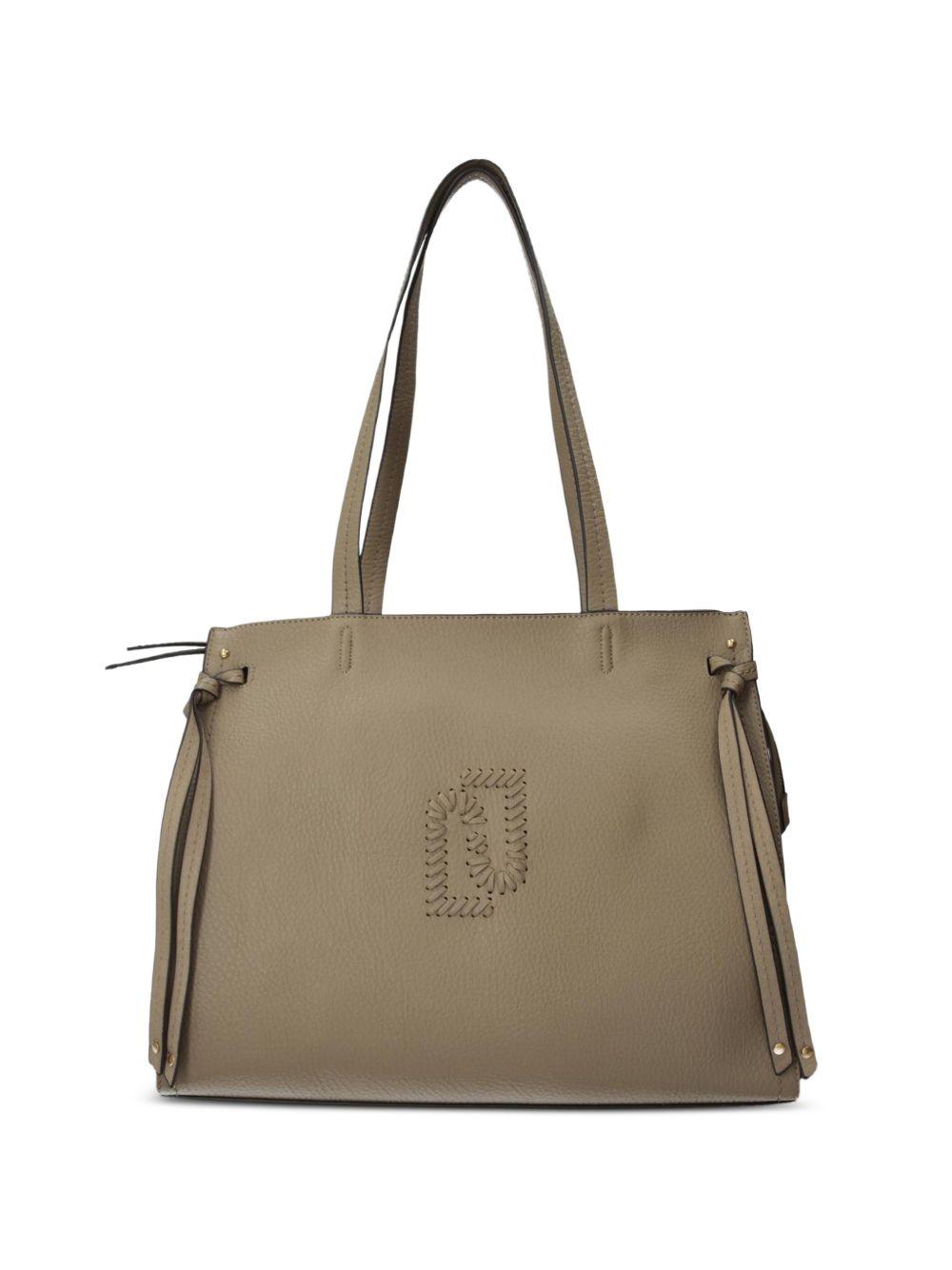 LIUJO Borsa a mano tote color tortora