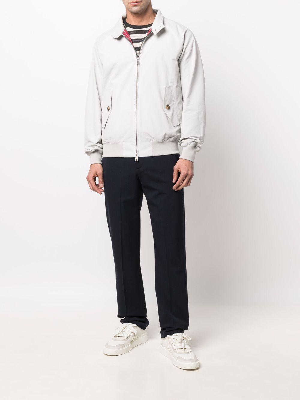 BARACUTA Giubbotto G9 Harrington grigio chiaro