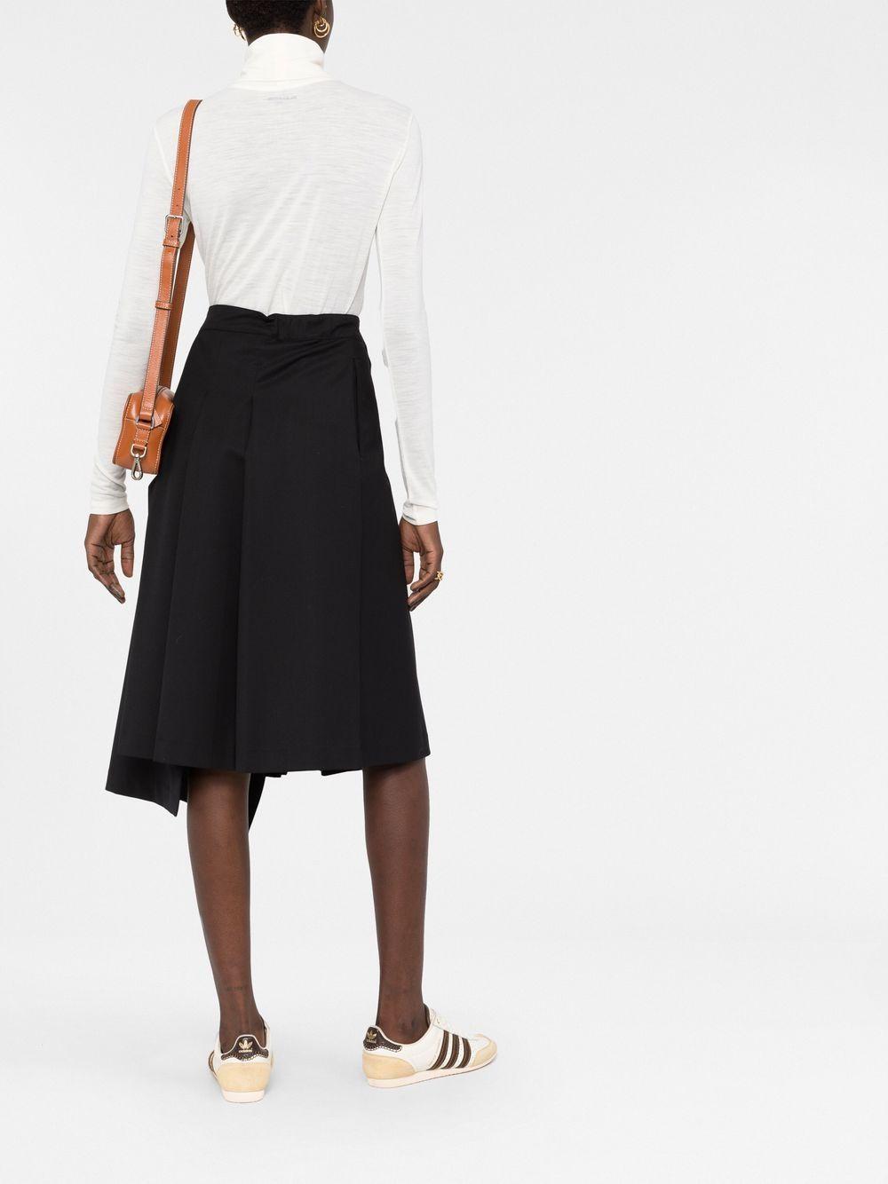 JIL SANDER Maglia a collo alto bianca