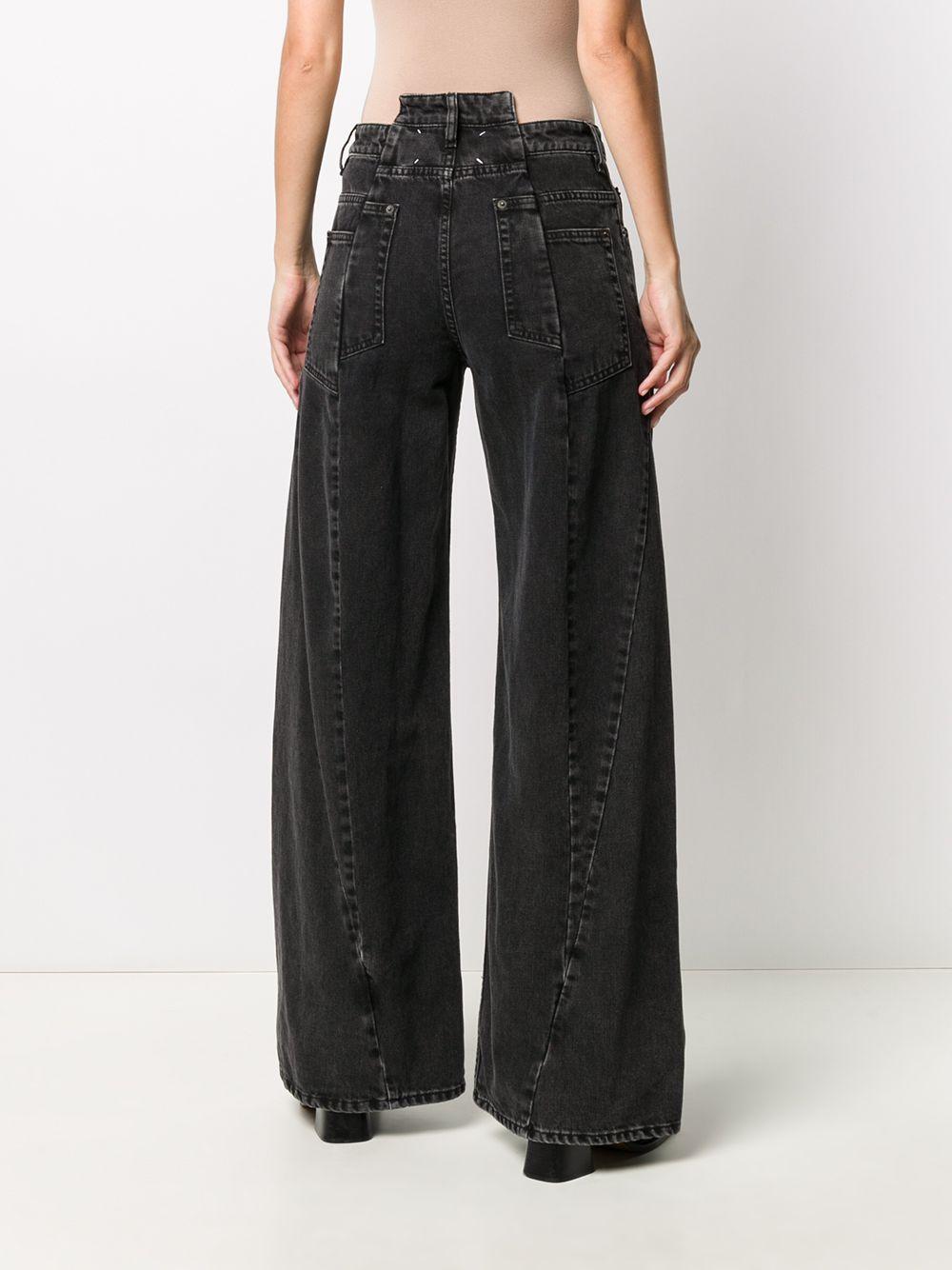 MAISON MARGIELA Jeans in denim di cotone nero