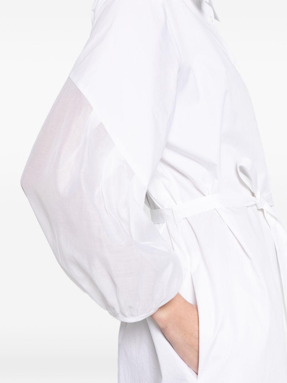 PESERICO Abito bianco con cintura