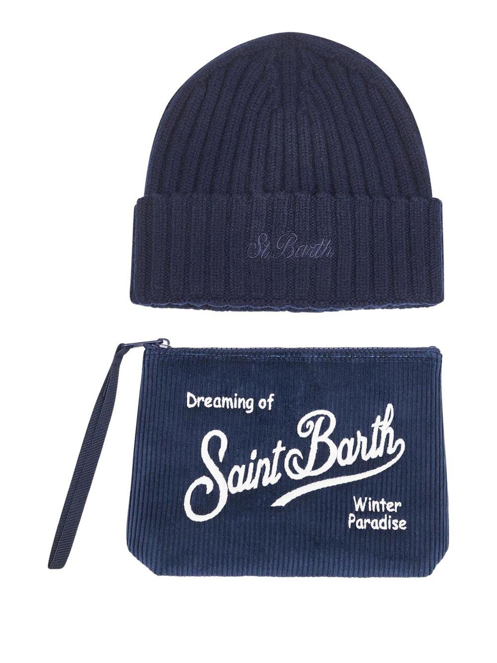 MC2 SAINT BARTH Christmas box set clutch e berretto