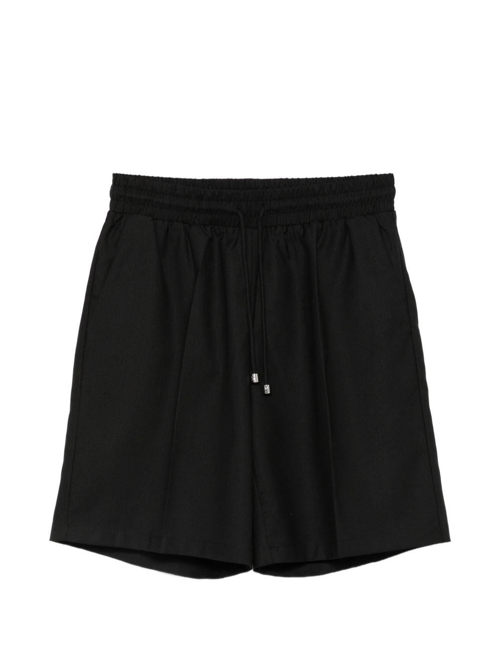 JOHN RICHMOND Shorts sportivi neri Zulara