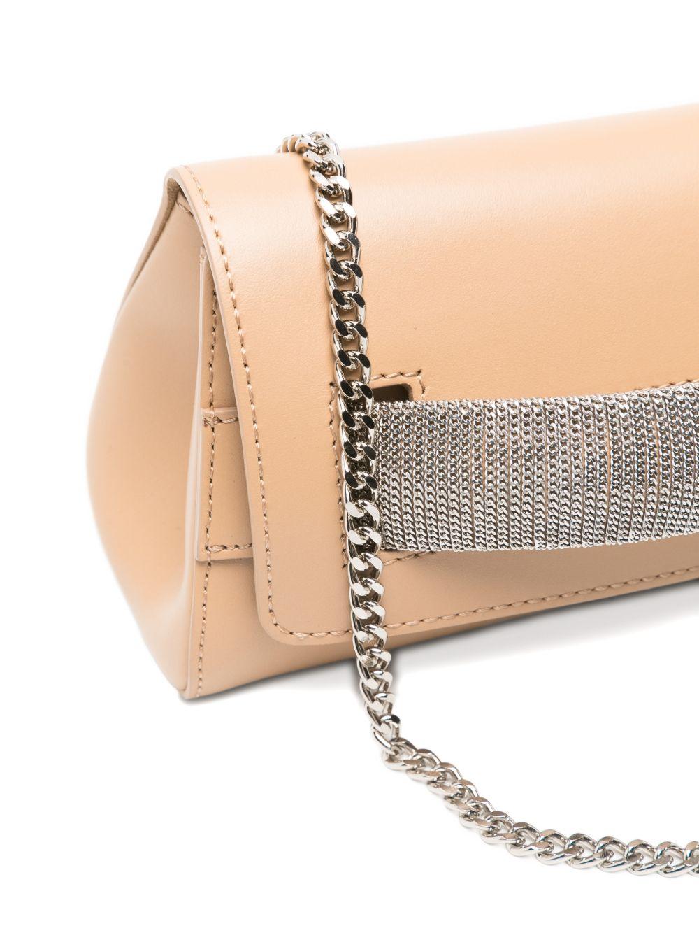 ORCIANI Borsa Alba Chain arancione