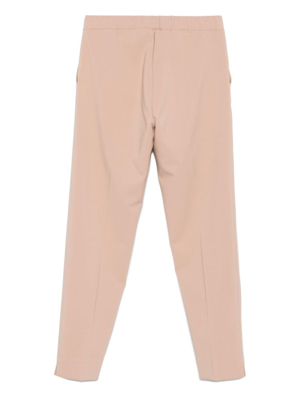 D EXTERIOR Pantaloni rosa con tasche laterali a filetto