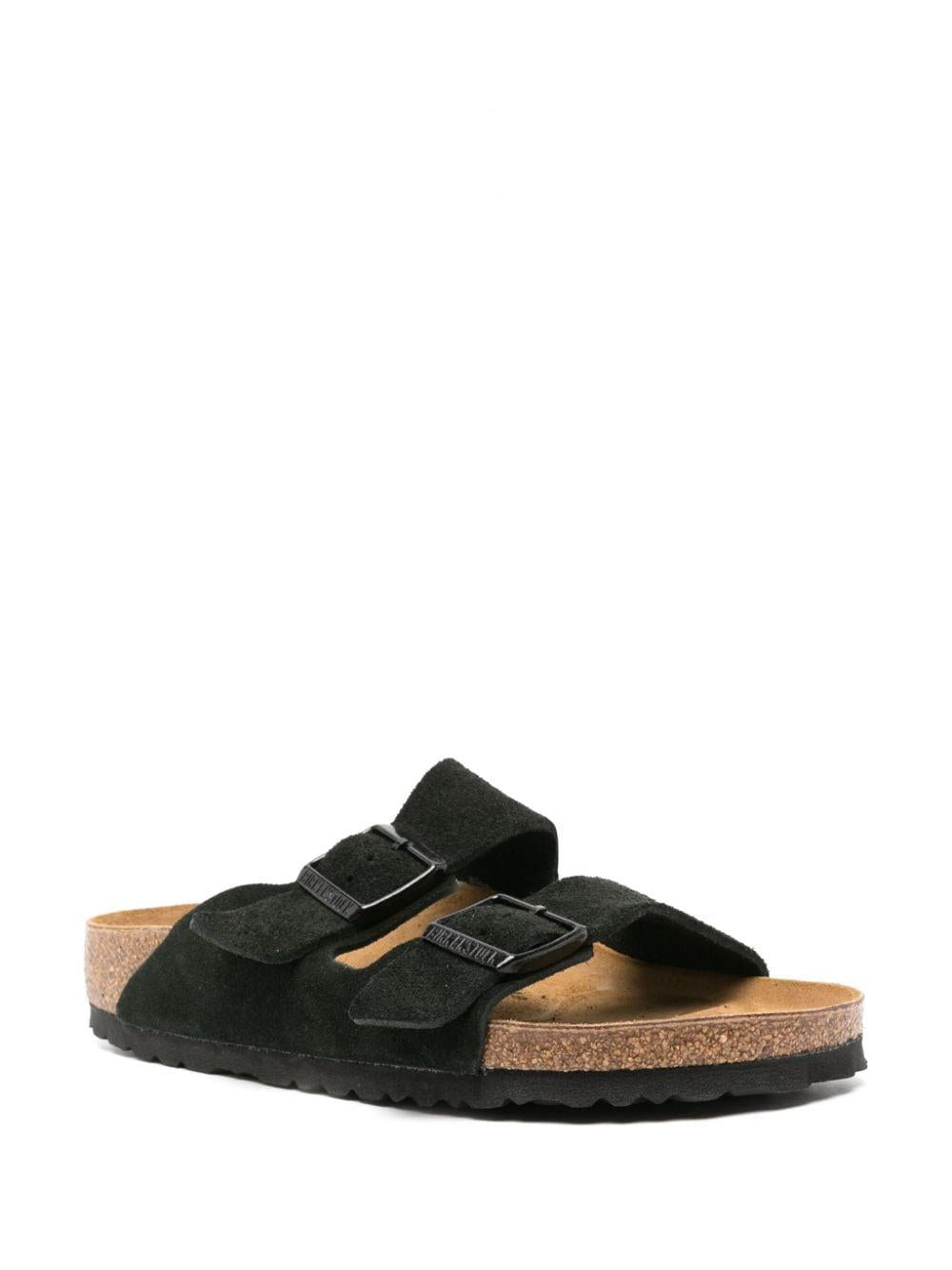 BIRKENSTOCK Ciabatte 'Arizona' in camoscio nero