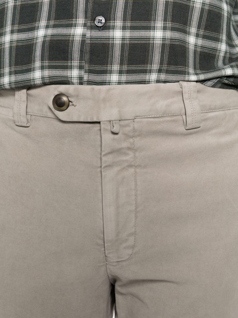 BERWICH Pantaloni grigi in cotone elasticizzato