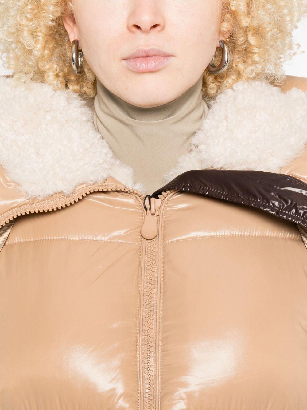 SAVE THE DUCK Piumino lungo 'Bella' beige