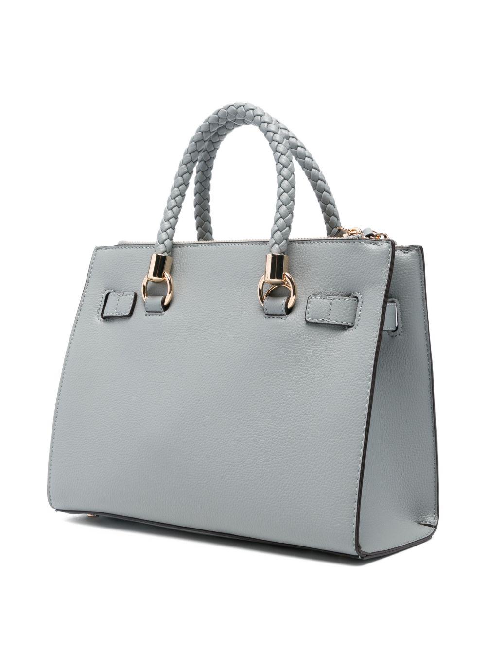 LIUJO Borsa tote con dettagli dorati