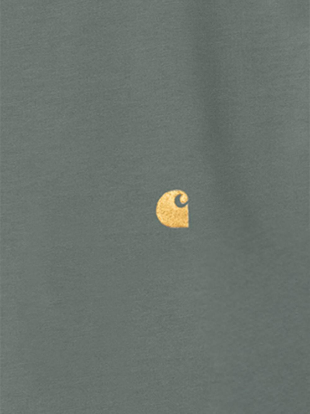 CARHARTT WIP T-Shirt 'Chase' girocollo in cotone con logo