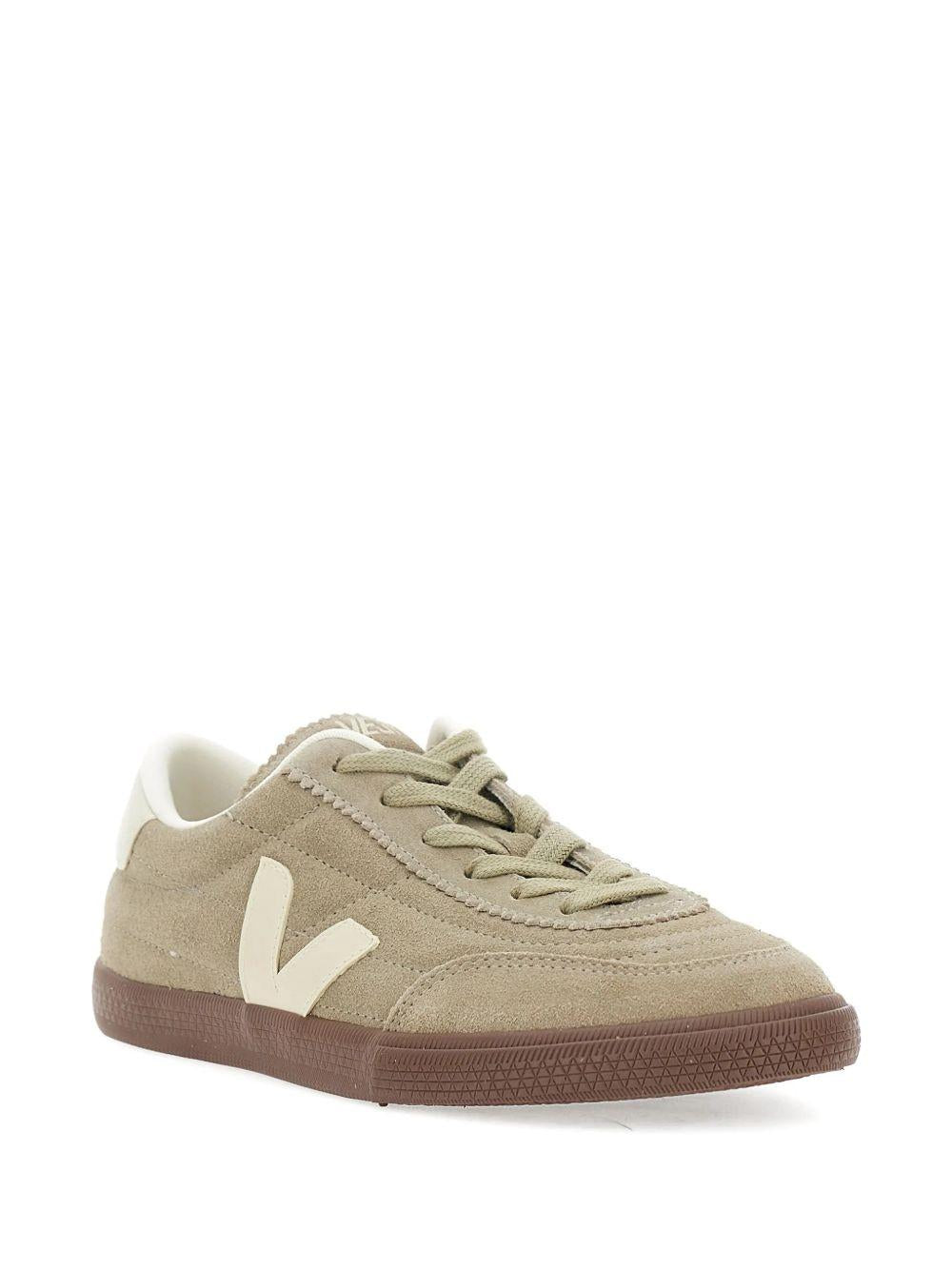 VEJA Sneakers scamosciate beige e bianche