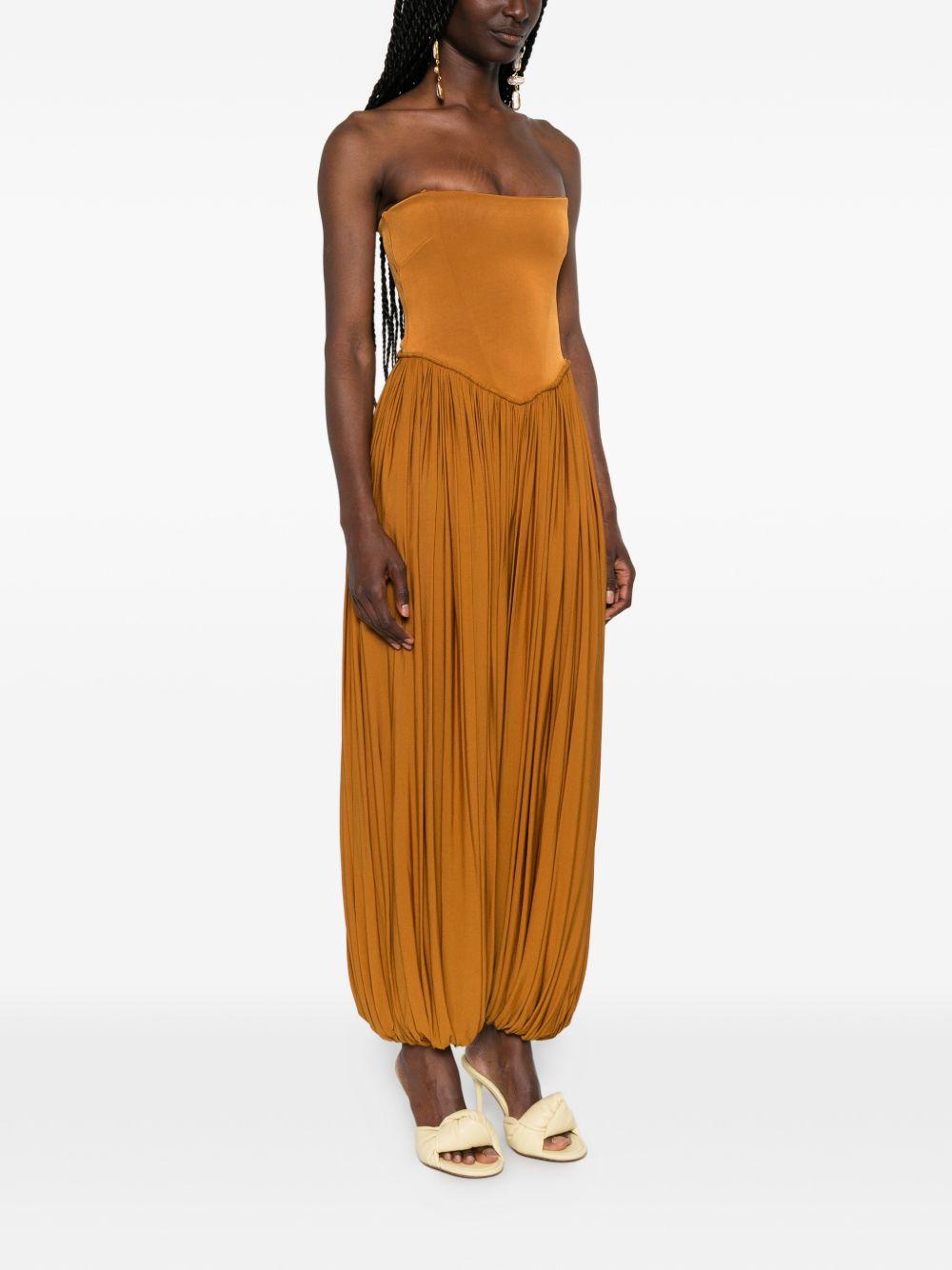 ZIMMERMANN Tuta lunga elegante color senape