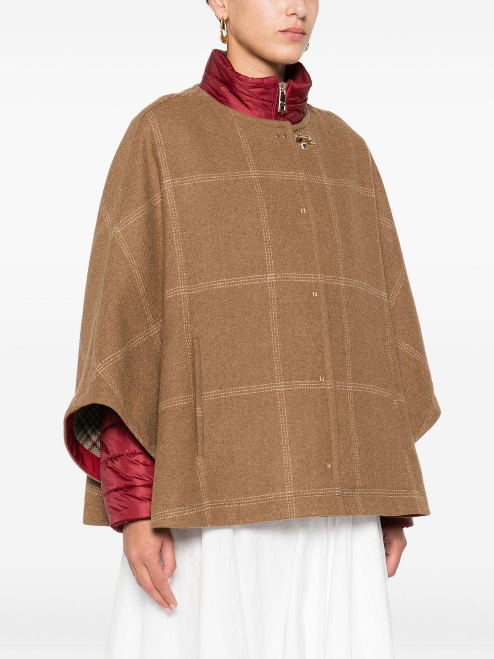 FAY Mantella 3 in 1 double-face in lana e piumino