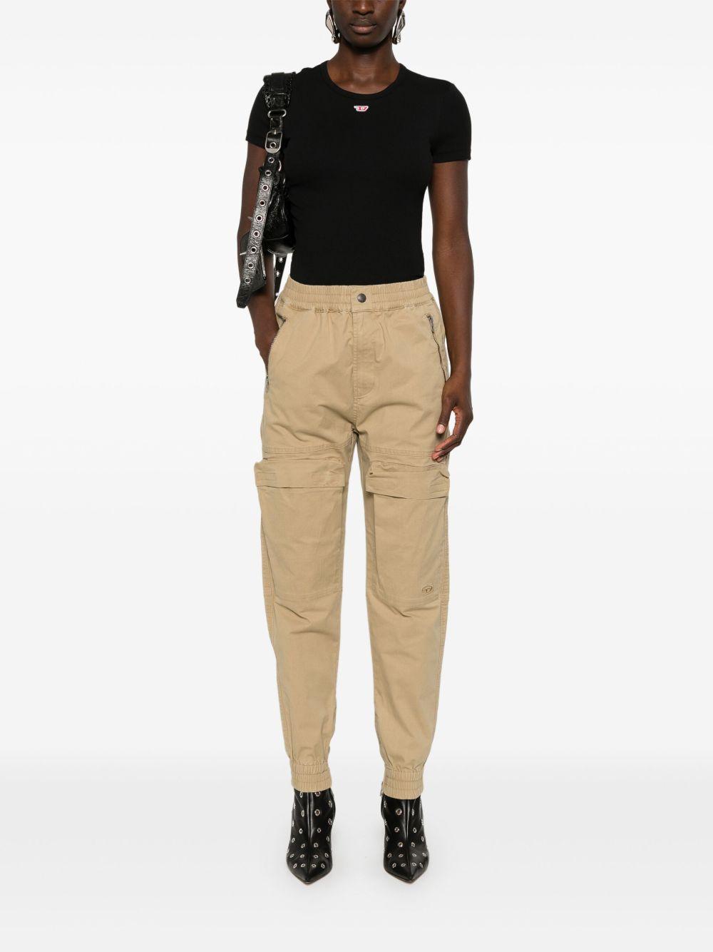 DIESEL T-shirt 'T-Ele-Long-D' nera