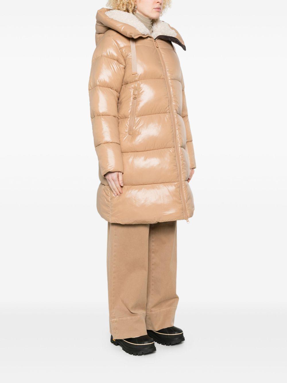 SAVE THE DUCK Piumino lungo 'Bella' beige