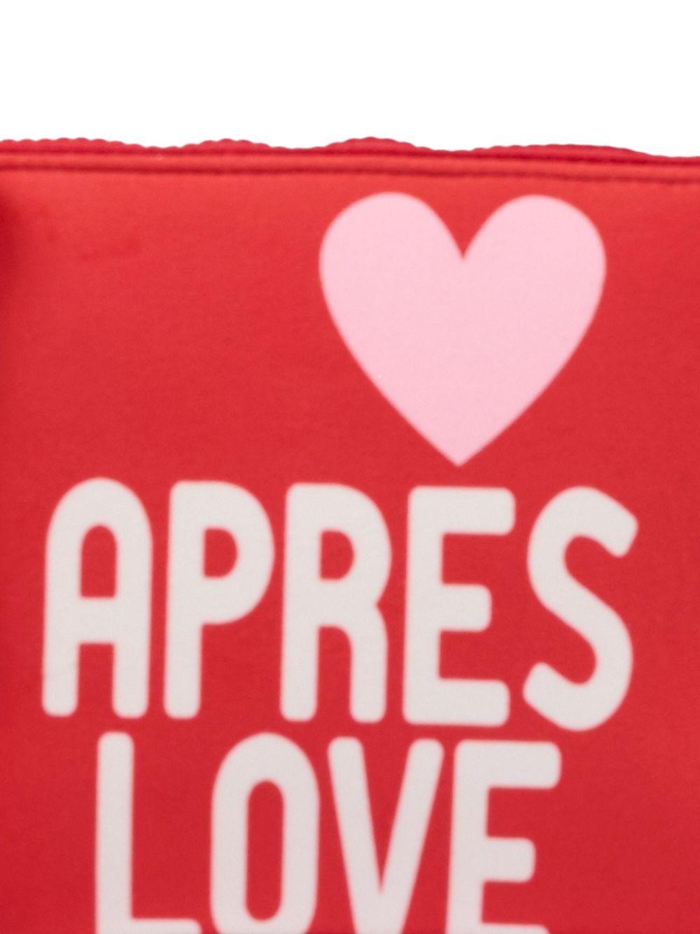 MC2 SAINT BARTH Pochette 'Aline' rossa