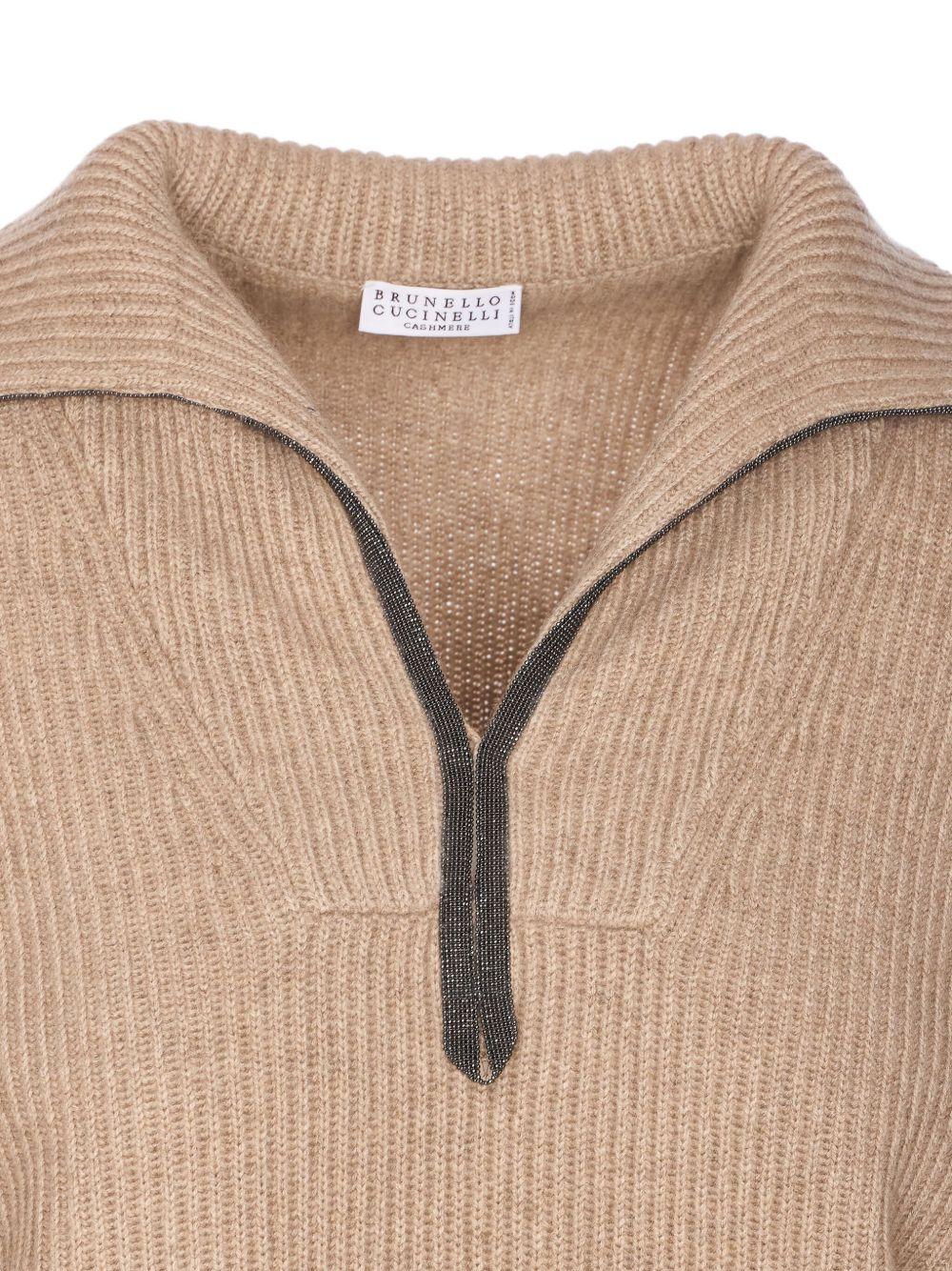 BRUNELLO CUCINELLI Maglia con zip