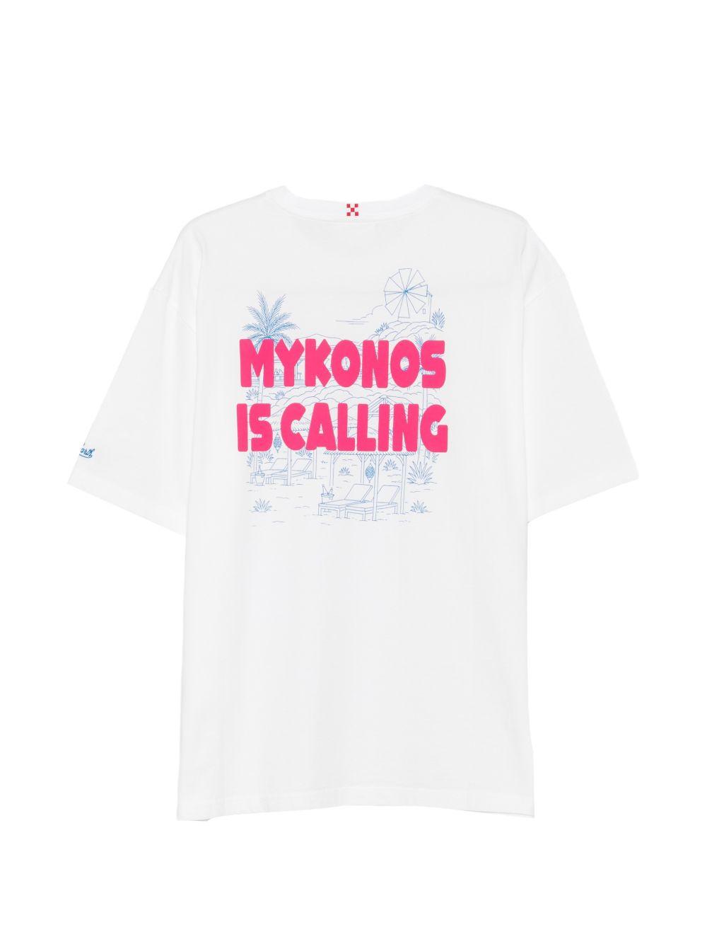 MC2 SAINT BARTH T-shirt Delmar in cotone con stampa