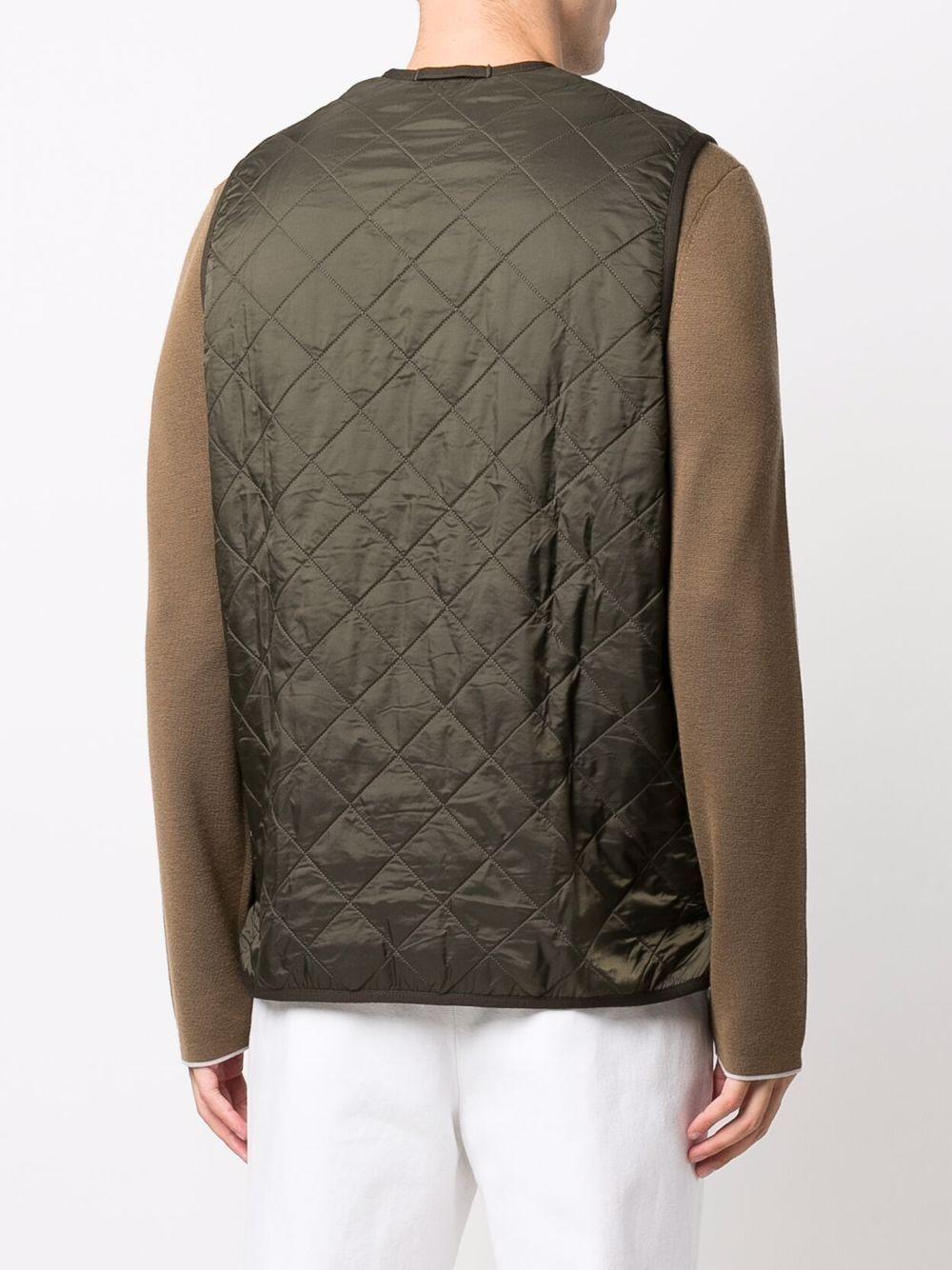 BARBOUR Gilet con cerniera 'Polarquilt'