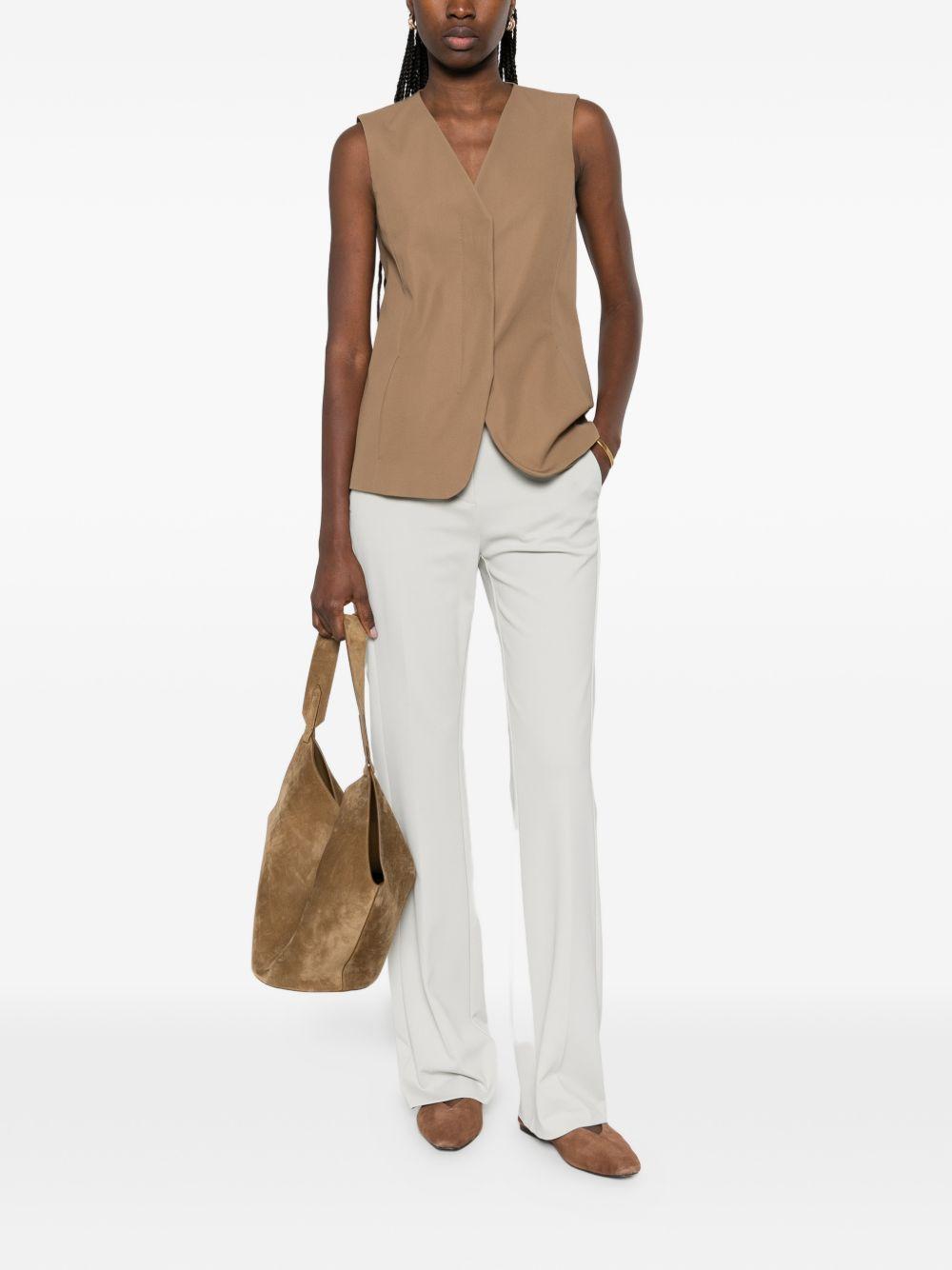 PINKO Pantaloni eleganti grigi a gamba dritta