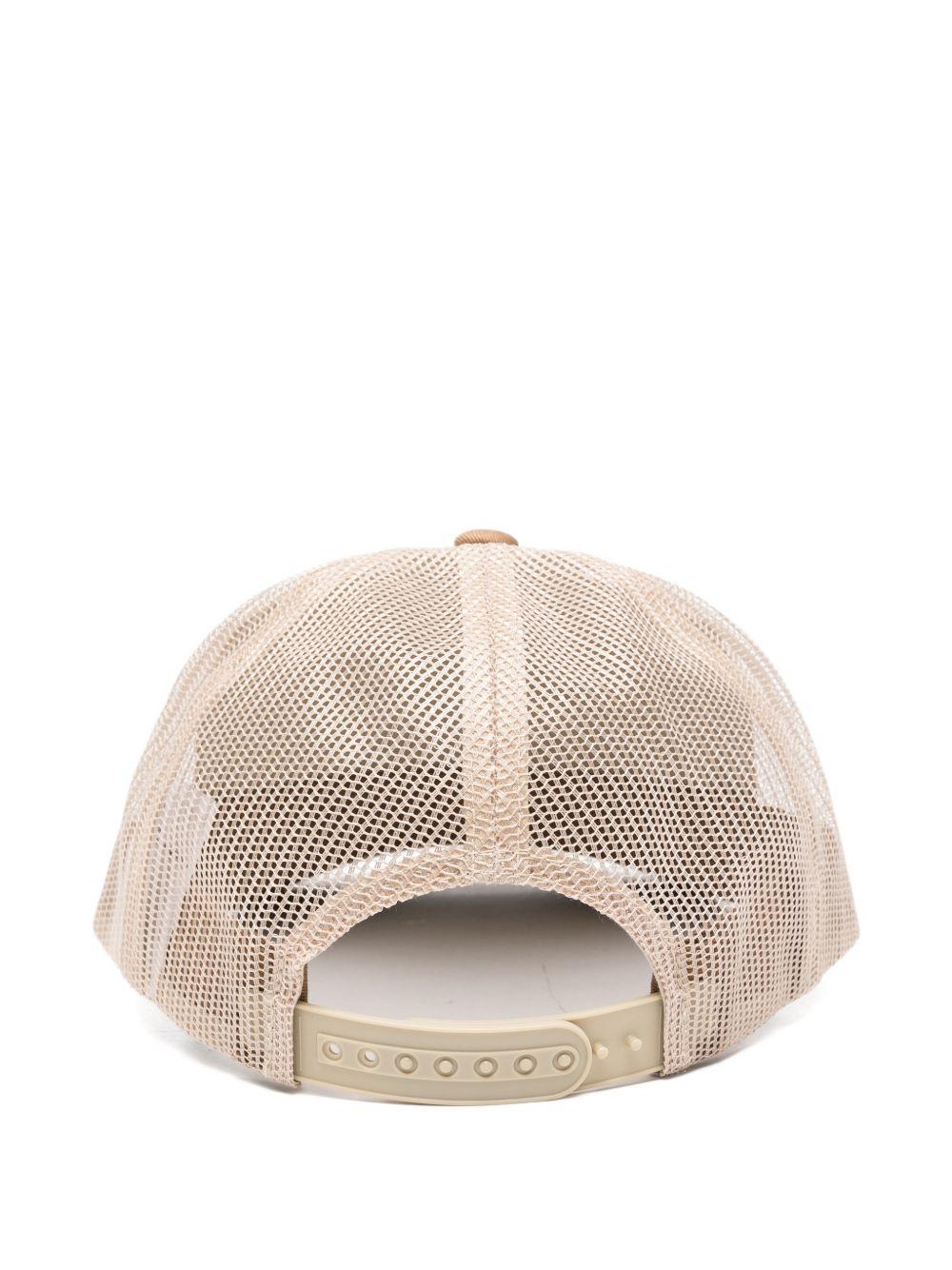 CARHARTT WIP Cappello baseball beige con ricamo