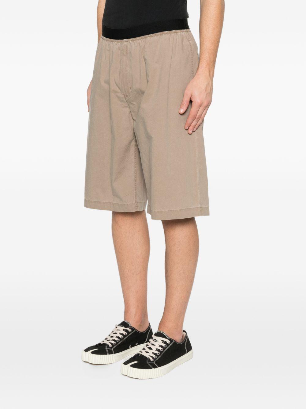 MM6 MAISON MARGIELA Bermuda in cotone beige