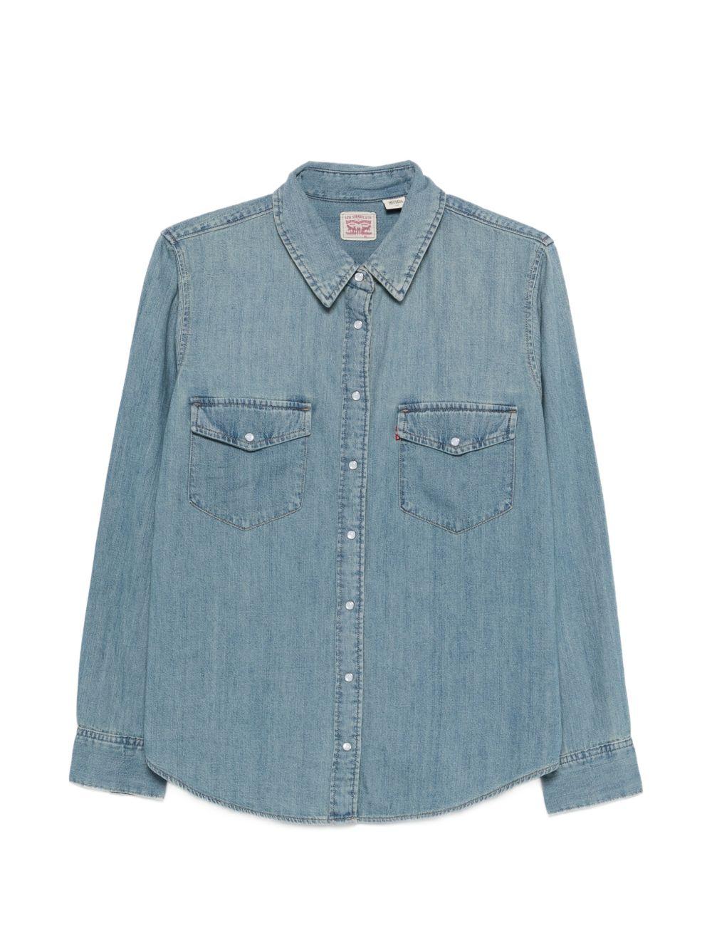 LEVIS Camicia in denim a maniche lunghe