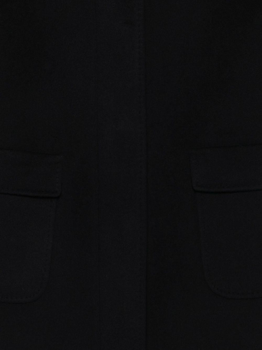 CINZIA ROCCA Cappotto con cappuccio in lana