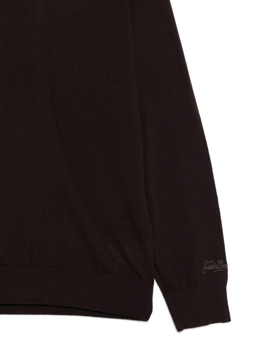 MC2 SAINT BARTH Polo a maniche lunghe 'Convent Merino'