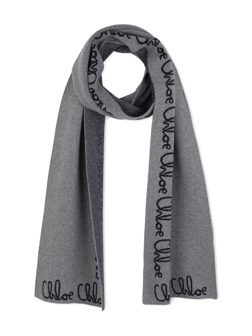 CHLOE Sciarpa con logo