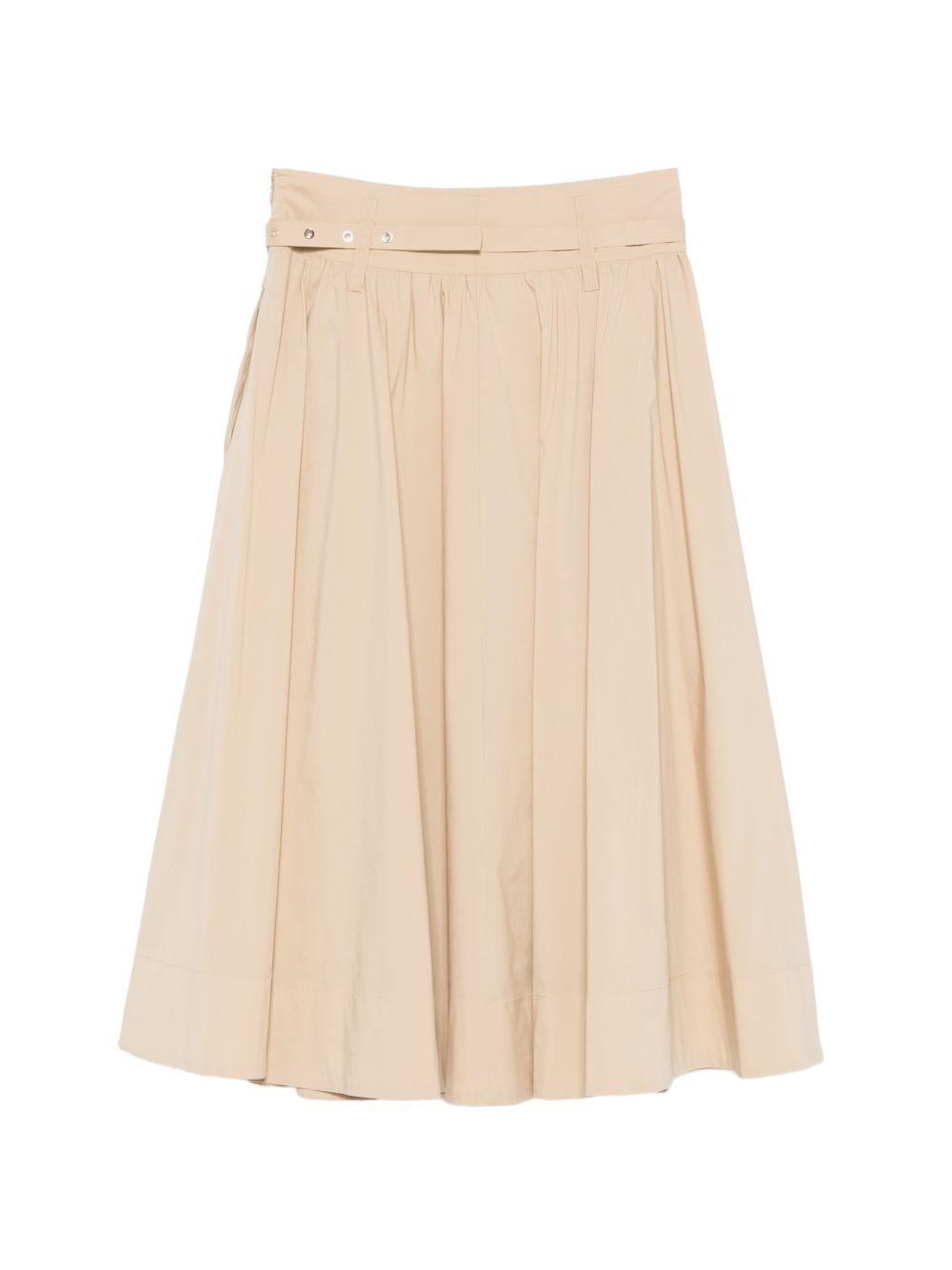 LIUJO Gonna midi con cintura impreziosita in vita