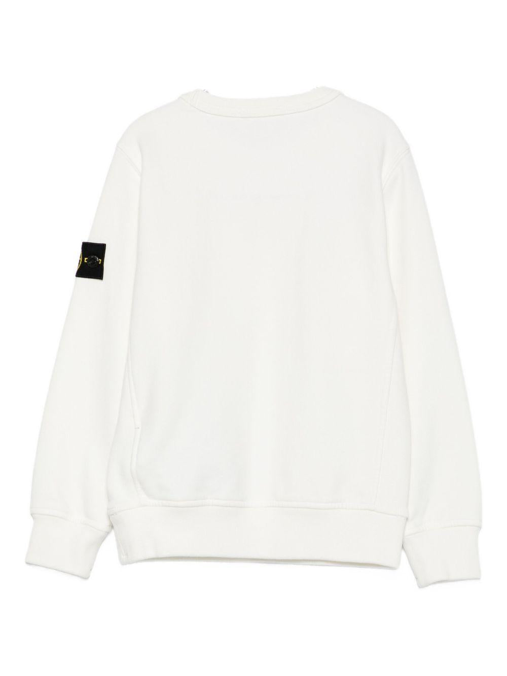 STONE ISLAND Felpa girocollo con logo