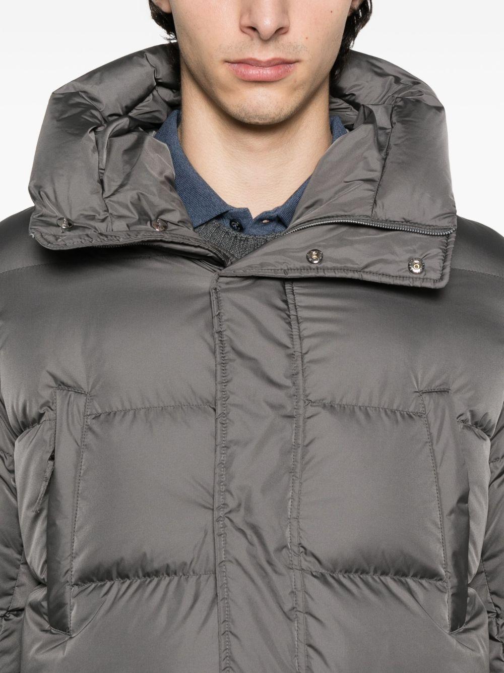 HERNO Piumino corto a collo alto