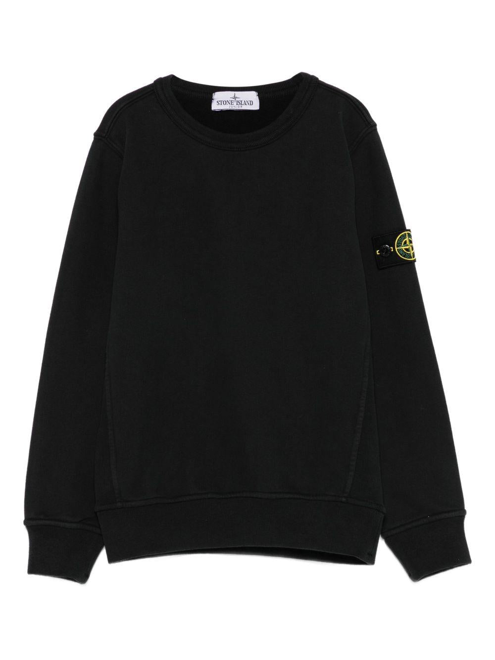 STONE ISLAND Felpa girocollo con logo