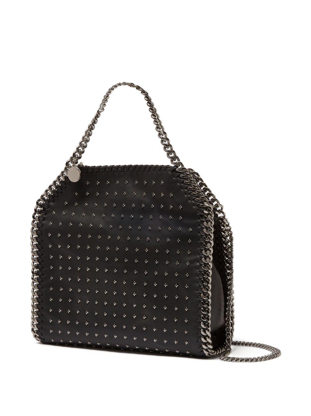 STELLA MCCARTNEY Borsa tote nera 'Falabella Star con borchie'