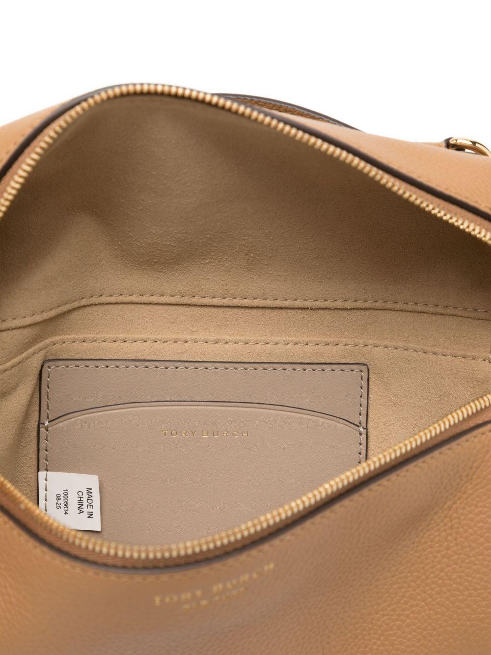 TORY BURCH Borsa a spalla 'Romy' in pelle marrone chiaro