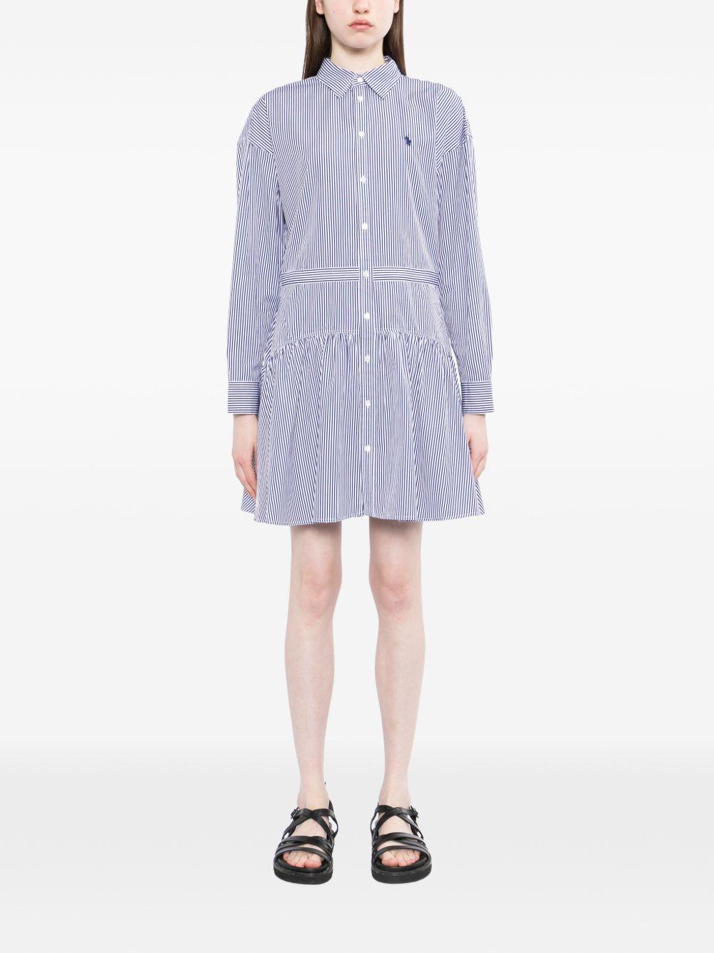 POLO RALPH LAUREN Abito corto con scollo a polo