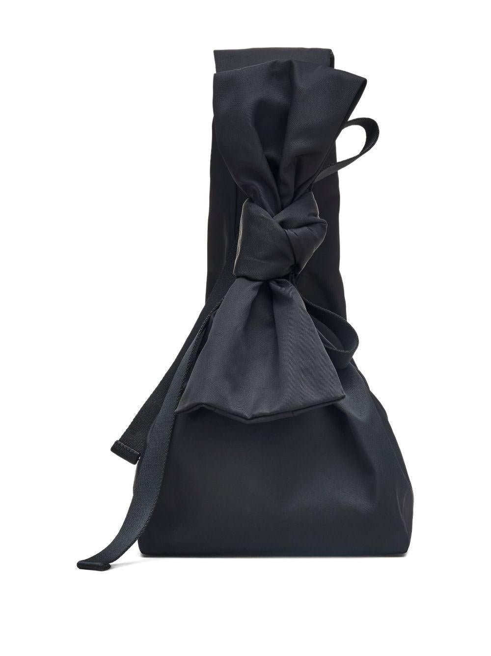 MARC JACOBS Borsa a mano 'The Bow Nylon Sack Bag' nera