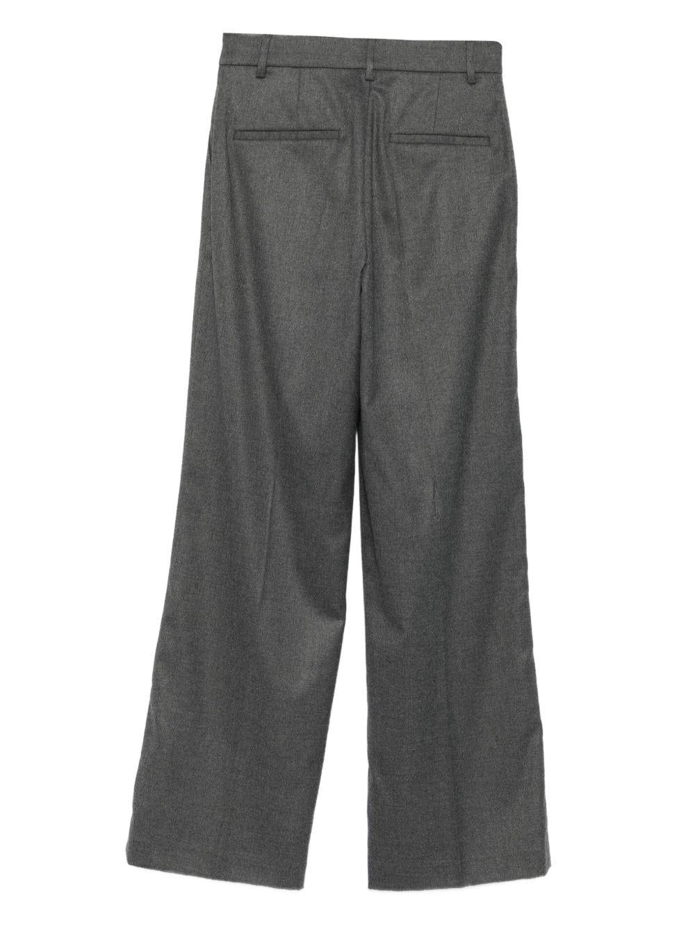 SEVENTY Pantaloni sartoriali in misto lana grigio