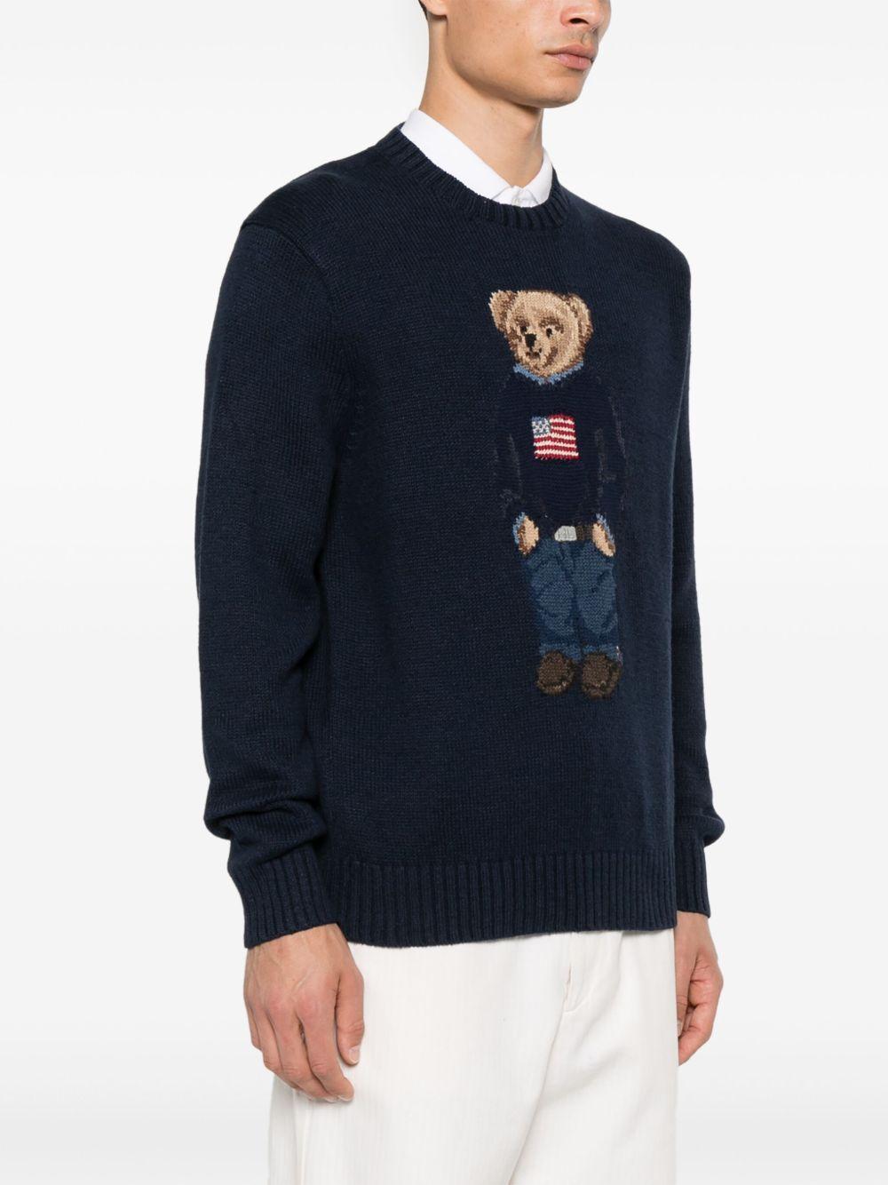 POLO RALPH LAUREN Maglia girocollo con Teddy Bear