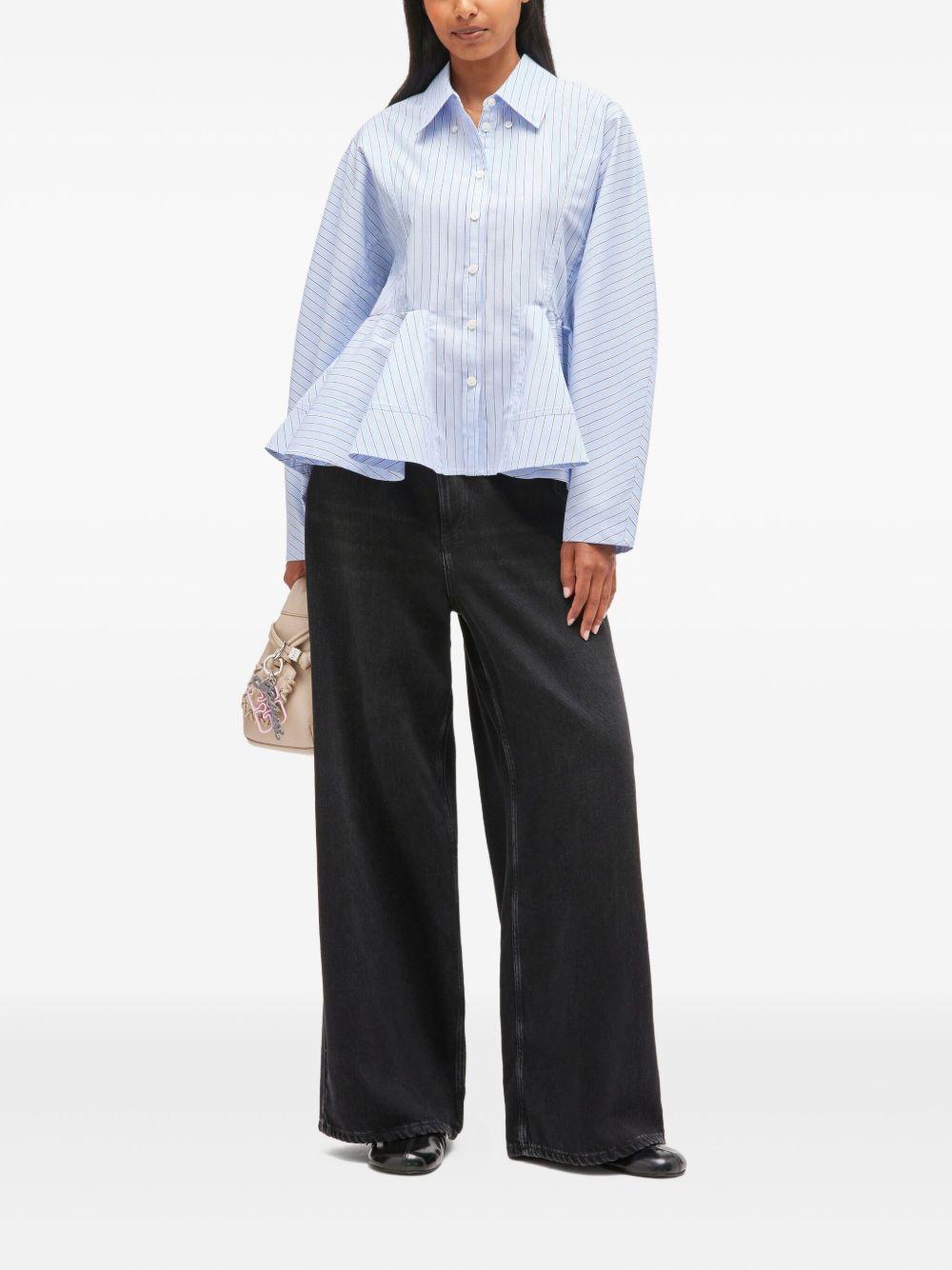 GANNI Camicia a maniche lunghe