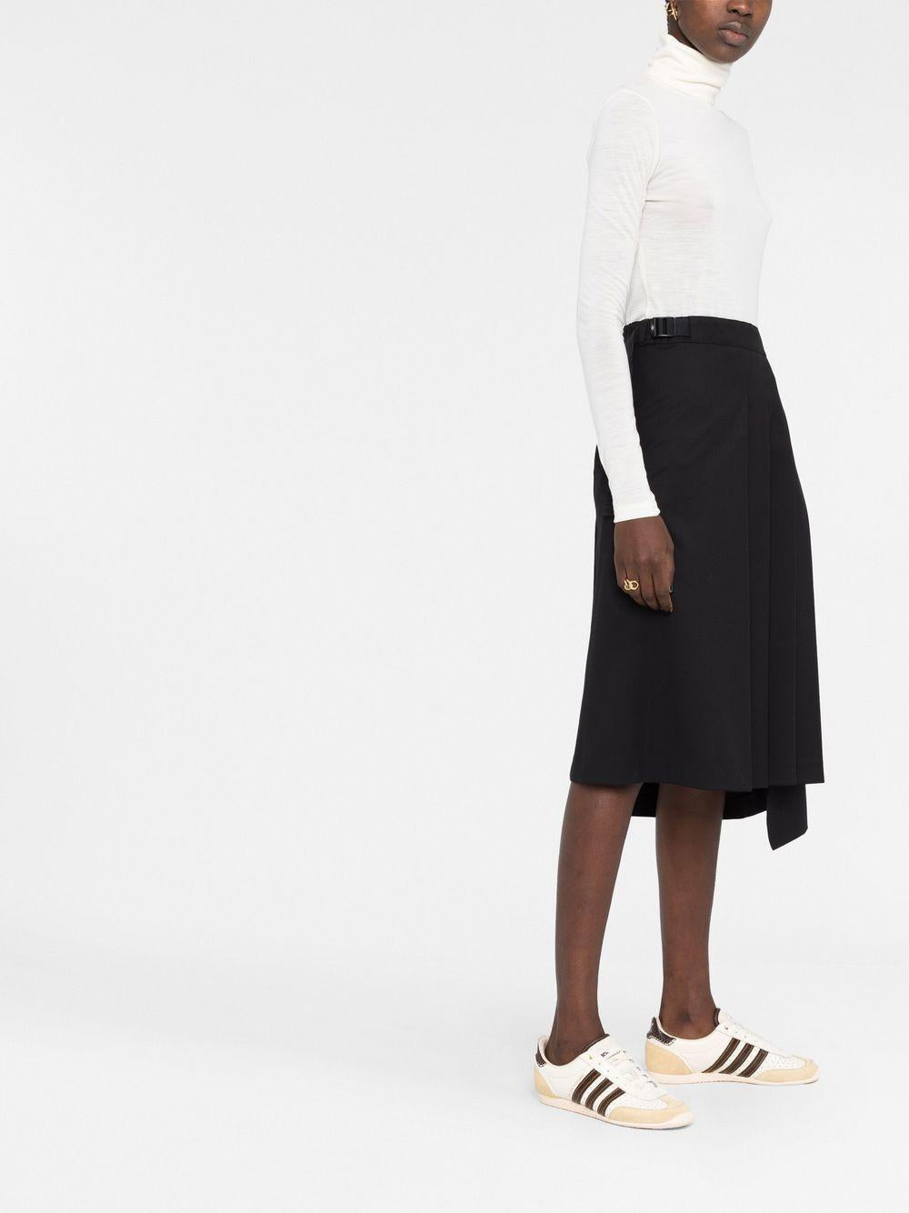 JIL SANDER Maglia a collo alto bianca