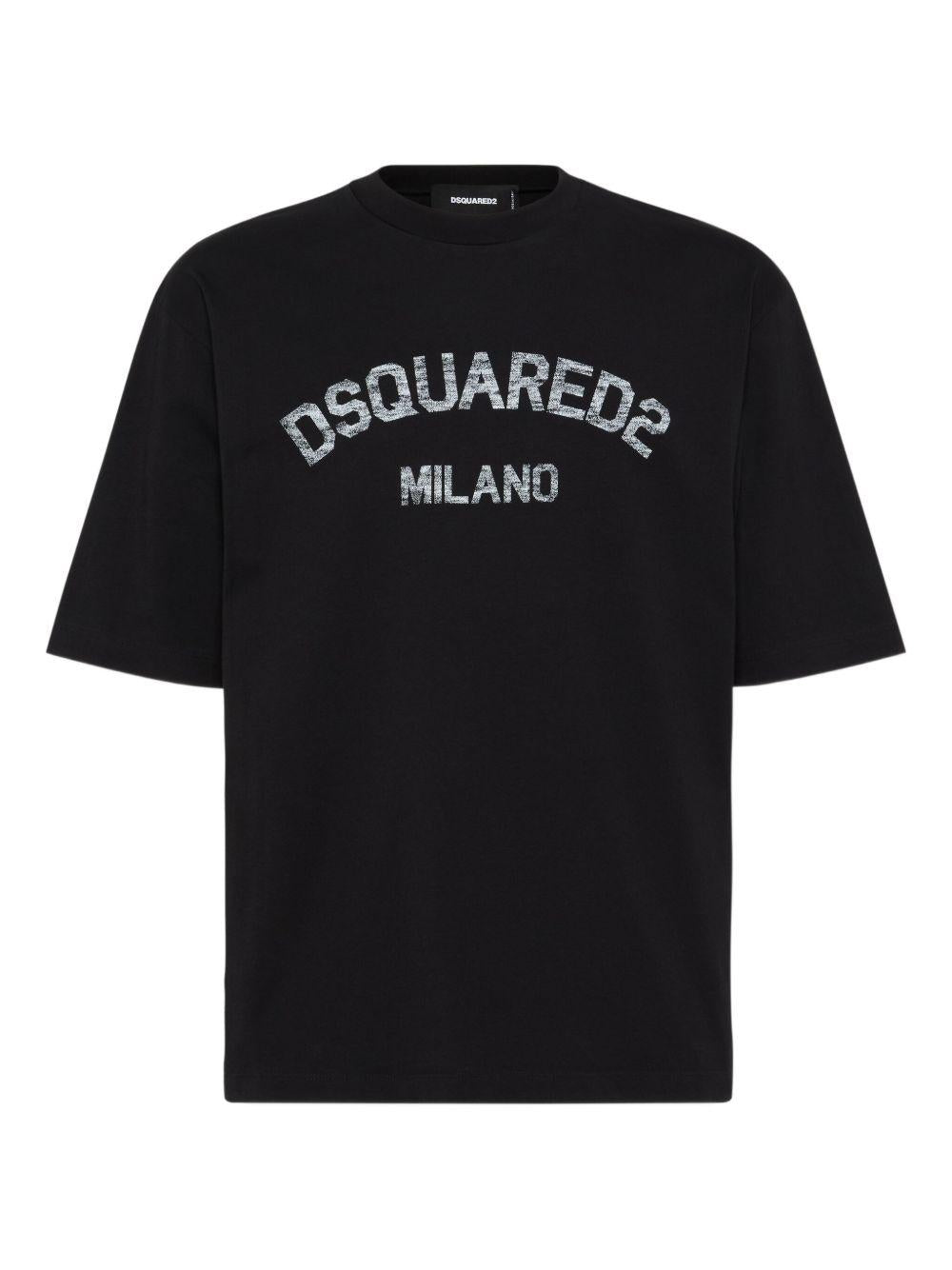 DSQUARED2 T-shirt girocollo con stampa