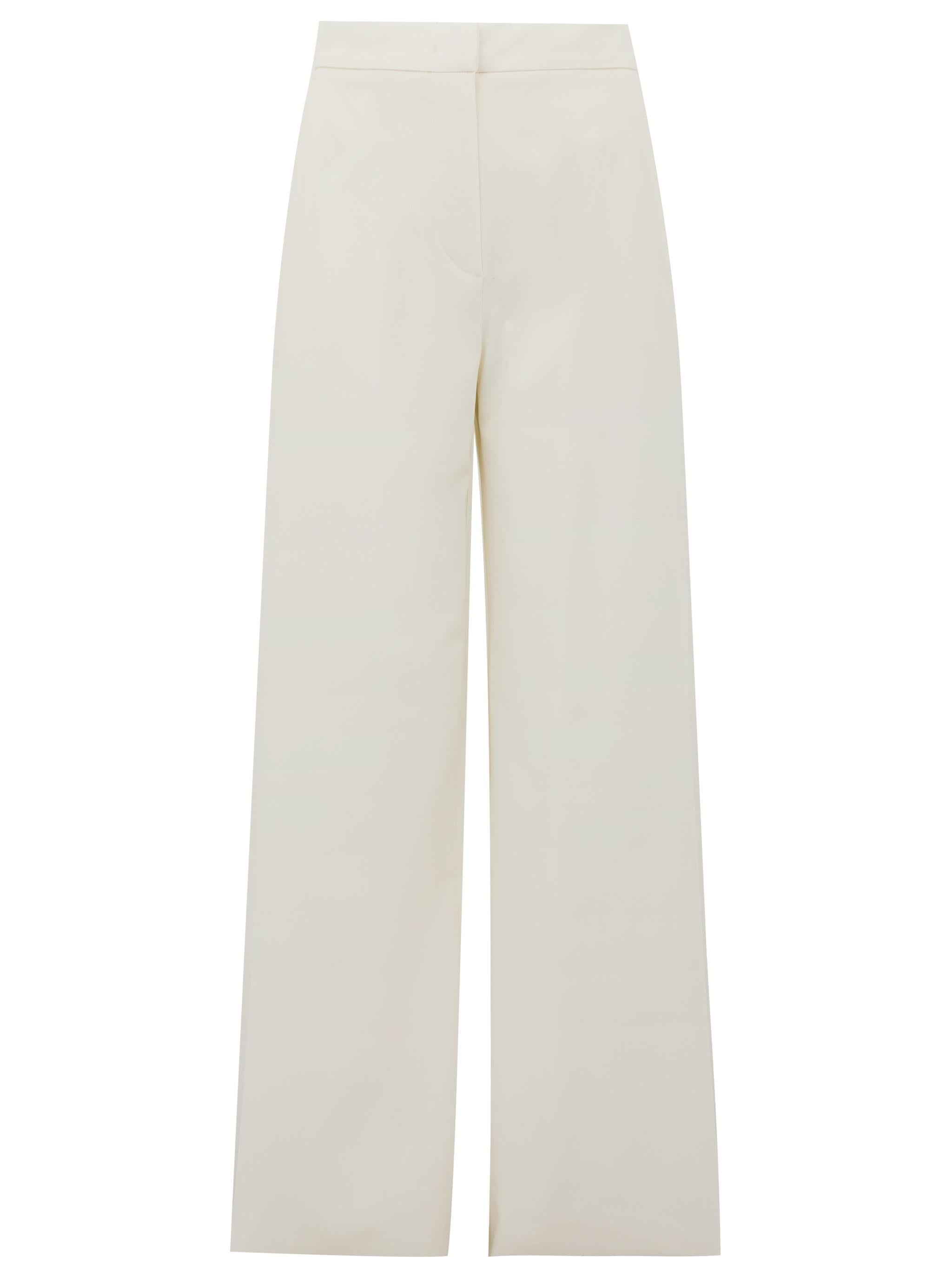MAX MARA Pantaloni lunghi Dentice color bianco