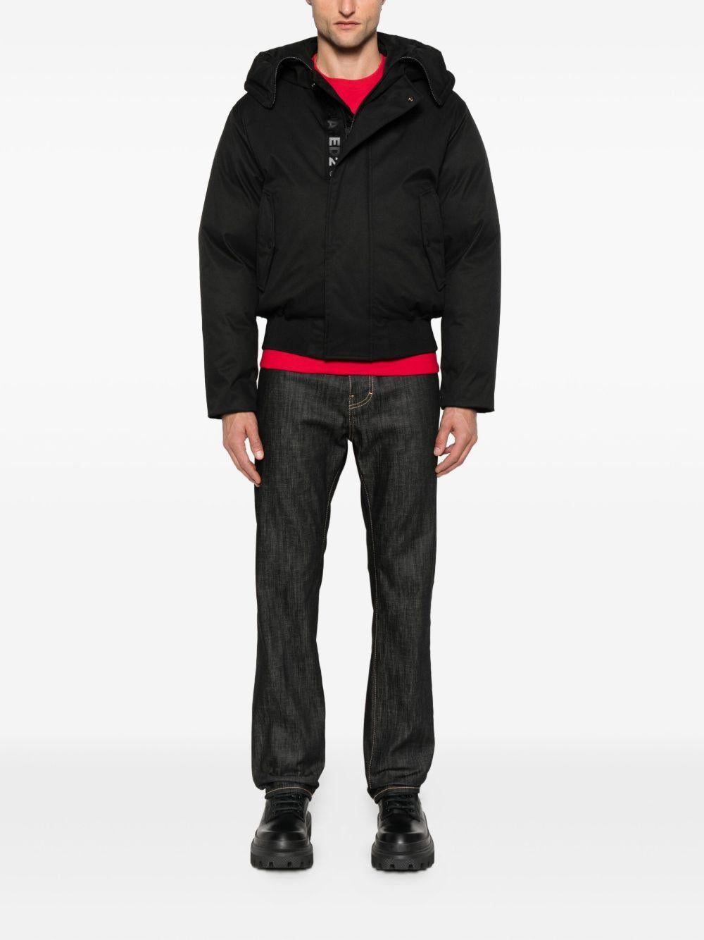 DSQUARED2 Jeans in cotone con cuciture a contrasto