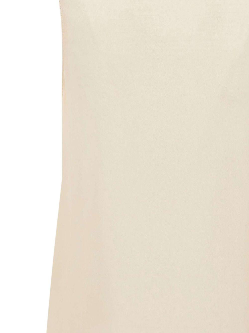 LIUJO Top elegante beige con nodo chic