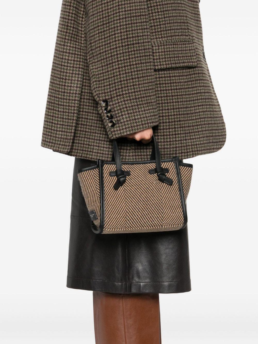 GIANNI CHIARINI Borsa Miss Marcella in lana spigata