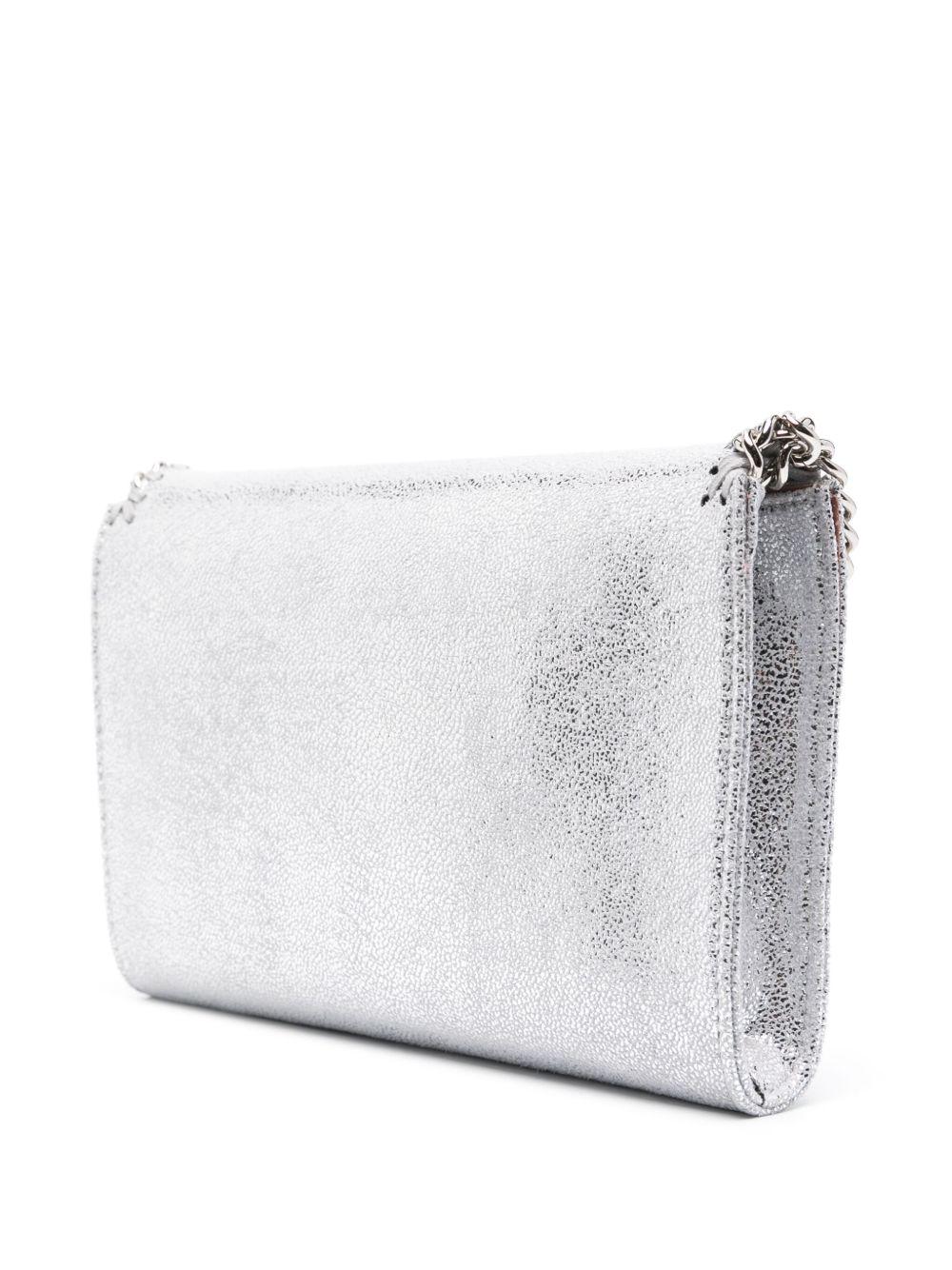 STELLA MCCARTNEY Borsa a tracolla Mini Falabella argento